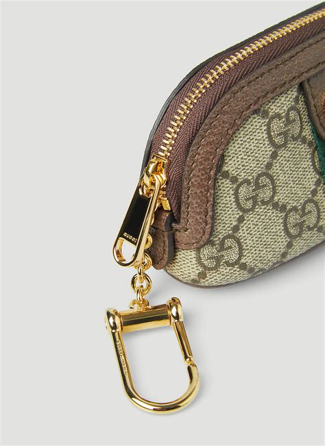 gucci key pouch ophidia|gucci keychain lanyard.